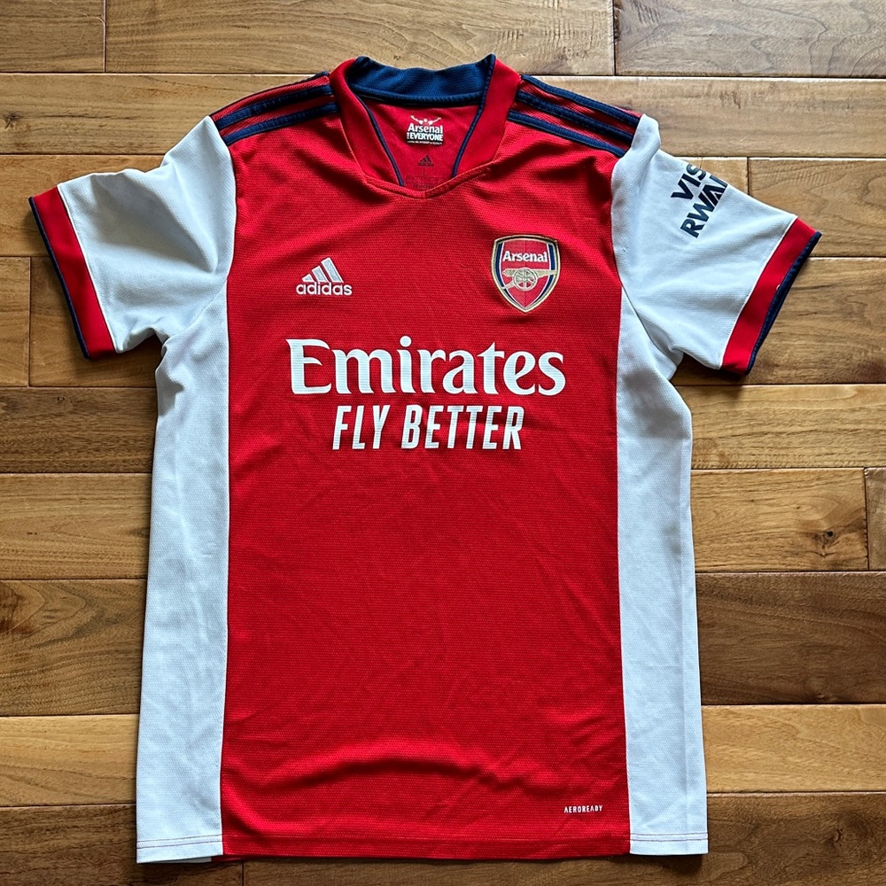 Men’s Home Soccer Jersey - Red & White